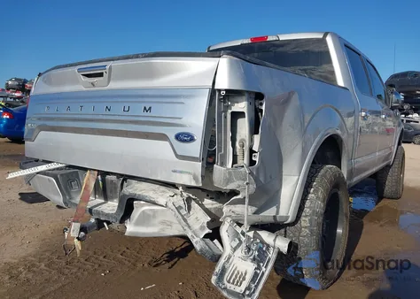 2019 Ford F-150 Platinum z USA, uszkodzony, nr VIN 1FTEW1E45KFC20174